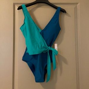 NWT SummerSalt Perfect Wrap Bathing Suit
